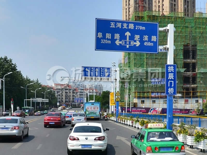 BZG-017，F(xiàn)型交通標(biāo)志桿，合肥交通標(biāo)志桿