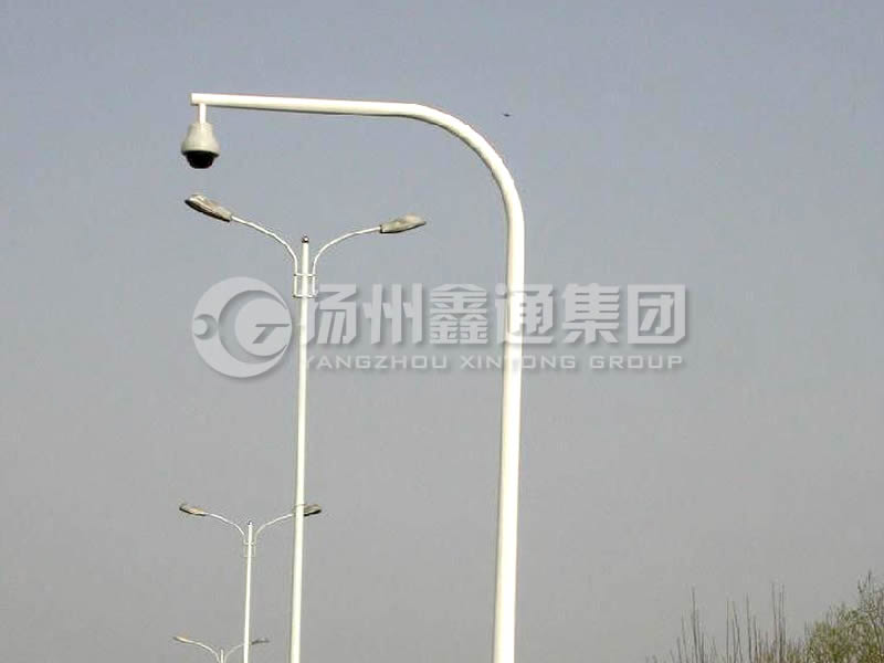 DJG-014，電子警察桿，彎臂球機(jī)桿