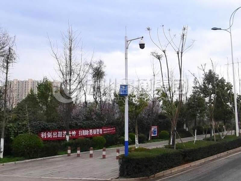 DJG-025，電子警察桿，治安監(jiān)控桿