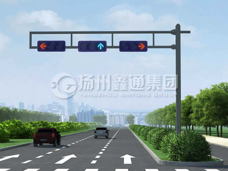XHDG-040，F(xiàn)型框架信號(hào)燈桿